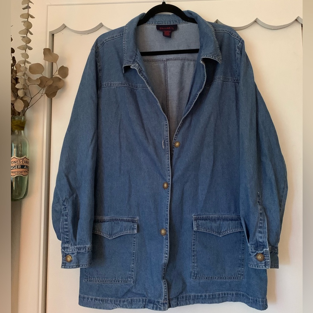 Vintage Denim & Co. Button Down/Shacket